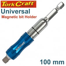 MAGNETIC BIT HOLDER 100MM UNIVERSAL CARDED 1/4' HEX